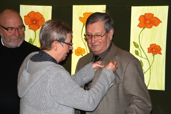 Ehrung für Gerhard Schmidt